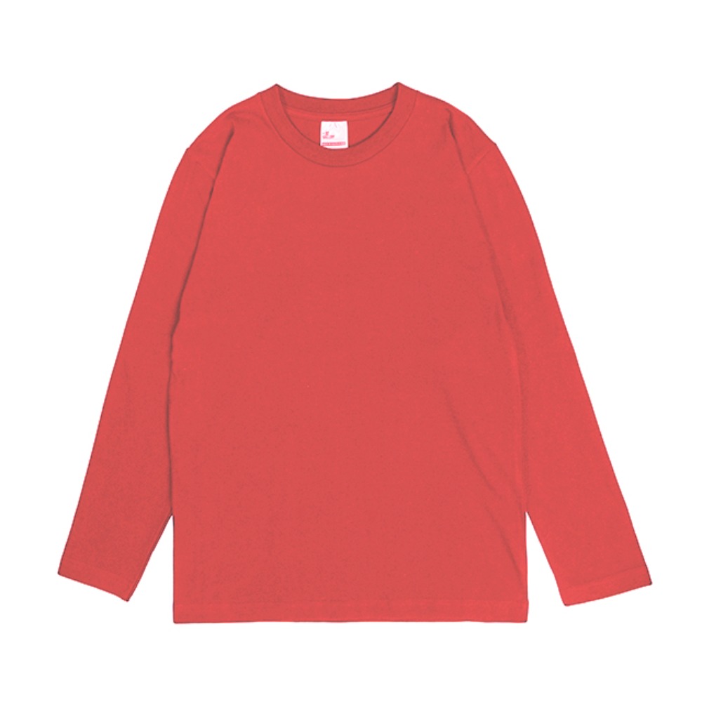 +82GALLERYEssential Long Sleeve Red T-Shirt 16s